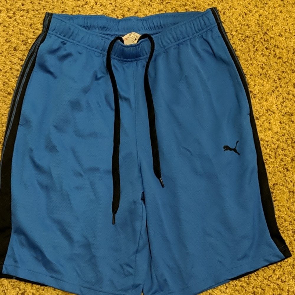 Puma men's formstripe 10" shorts blue - Picture 1 of 3